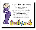 Pen At Hand Stick Figures - Invitations - Baby Shower 2