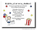 Pen At Hand Stick Figures - Invitations - Movie