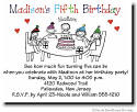 Pen At Hand Stick Figures - Invitations - Birthday Table (color)