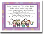 Pen At Hand Stick Figures - Invitations - Bachelorette-4