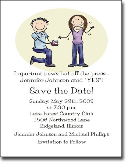 Pen At Hand Stick Figures - Invitations - Wed Ring Pen At Hand Stick Figures - Invitations - Wed Ring