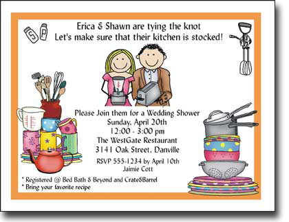 Pen At Hand Stick Figures - Invitations - Wed Shower - Gadgets Couple Pen At Hand Stick Figures - Invitations - Wed Shower - Gadgets Couple