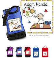 Pen At Hand Stick Figures - Lunch Sack - School Desk