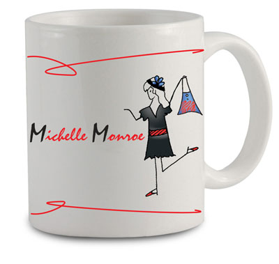 Pen At Hand Stick Figures - Mug (Retro - Mug #4)