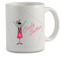 Pen At Hand Stick Figures - Mug (Retro - Mug #3)