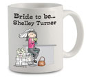 Pen At Hand Stick Figures - Mug (Bride - Shower)