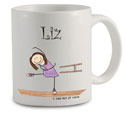 Pen At Hand Stick Figures - Mug (Ballet - 1)