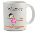 Pen At Hand Stick Figures - Mug (Ballet - 3)