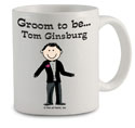 Pen At Hand Stick Figures - Mug (Groom2)