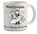 Pen At Hand Stick Figures - Mug (Newlyweds)