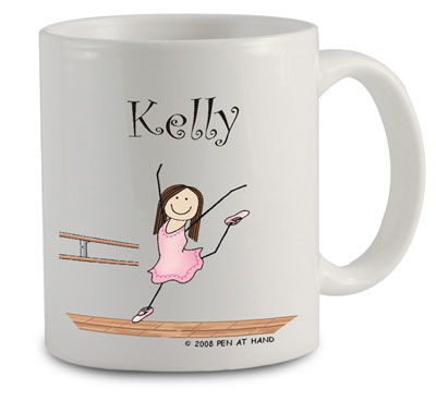 Pen At Hand Stick Figures - Mug (Ballet - 2)