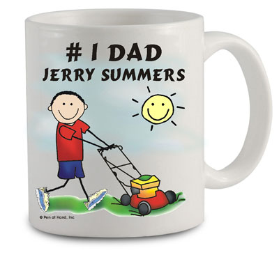 Pen At Hand Stick Figures - Mug (Dad - 2) Pen At Hand Stick Figures - Mug (Dad - 2)