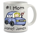 Pen At Hand Stick Figures - Mug (Mom/Grandma)