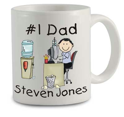 Pen At Hand Stick Figures - Mug (Dad/Grandpa)