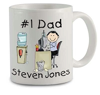 Pen At Hand Stick Figures - Mug (Dad/Grandpa)