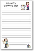 Pen At Hand Stick Figures - Large Full Color Notepads (Shop 2)