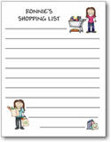 Pen At Hand Stick Figures - Small Full Color Notepads (Shop 2)