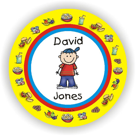 Pen At Hand Stick Figures - Plates (Food) Pen At Hand Stick Figures - Plates (Food)