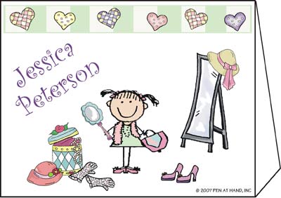 Pen At Hand Stick Figures Stationery - Dressup Pen At Hand Stick Figures Stationery - Dressup
