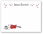 Pen At Hand Stick Figures Stationery - Electric Guitar (Theme)