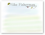Pen At Hand Stick Figures Stationery - Fishing (Theme)