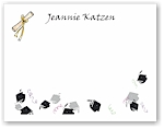 Pen At Hand Stick Figures - Theme Stationery (Graduate)