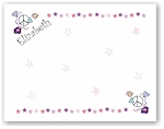 Pen At Hand Stick Figures Stationery - Peace (Theme)