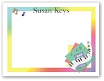 Pen At Hand Stick Figures - Theme Stationery (Piano)