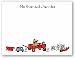 Pen At Hand Stick Figures - Theme Stationery (Wagon Boy)