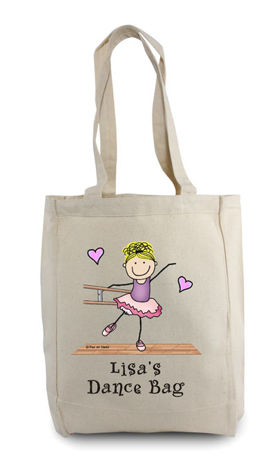 Pen At Hand Stick Figures - Tote Bag - Ballet 2