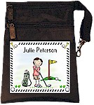 Pen At Hand Stick Figures - Golf Glove Bag