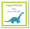 Gift Stickers by Boatman Geller - Dinosaur