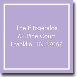 Gift Stickers by Boatman Geller - Classic Lilac Gift Stickers by Boatman Geller - Classic Lilac