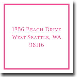 Gift Stickers by Boatman Geller - Classic Square Gift Stickers by Boatman Geller - Classic Square