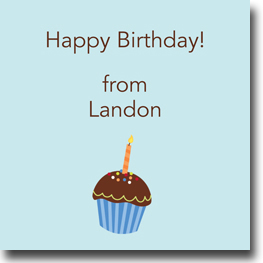 Gift Stickers by Boatman Geller - Cupcake Sky Gift Stickers by Boatman Geller - Cupcake Sky
