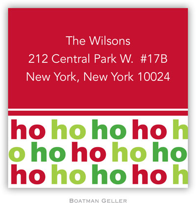 Gift Stickers by Boatman Geller - Ho Ho Ho Gift Stickers by Boatman Geller - Ho Ho Ho