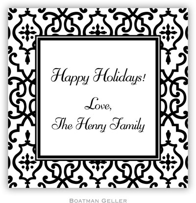 Gift Stickers by Boatman Geller - Wrought Iron Black Gift Stickers by Boatman Geller - Wrought Iron Black