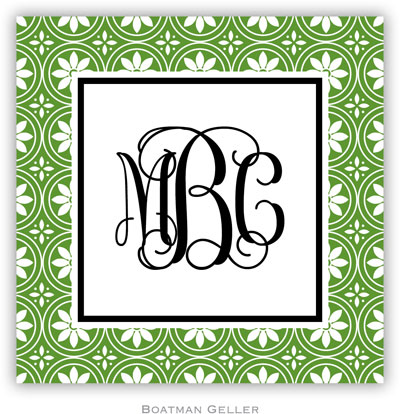 Gift Stickers by Boatman Geller - Medallion Green Gift Stickers by Boatman Geller - Medallion Green