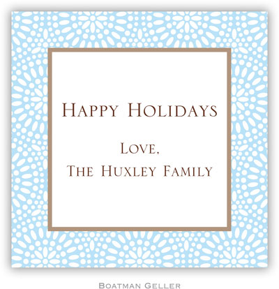 Gift Stickers by Boatman Geller - Bursts Blue Gift Stickers by Boatman Geller - Bursts Blue