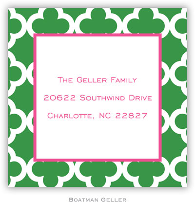 Gift Stickers by Boatman Geller - Bristol Tile Pine Gift Stickers by Boatman Geller - Bristol Tile Pine
