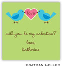 Gift Stickers by Boatman Geller - Love Birds