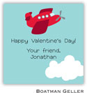 Gift Stickers by Boatman Geller - Airplane Red