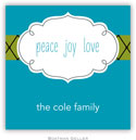 Gift Stickers by Boatman Geller - Label Chic Turquoise