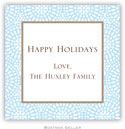 Gift Stickers by Boatman Geller - Bursts Blue