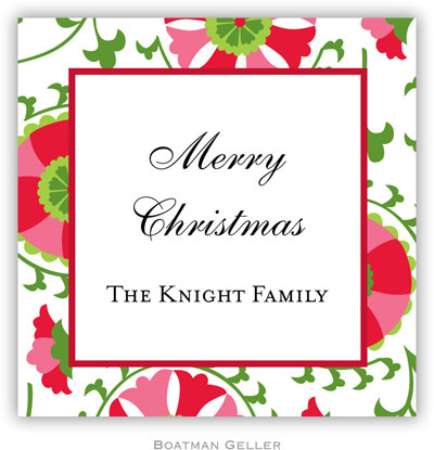 Gift Stickers by Boatman Geller - Suzani Holiday Gift Stickers by Boatman Geller - Suzani Holiday