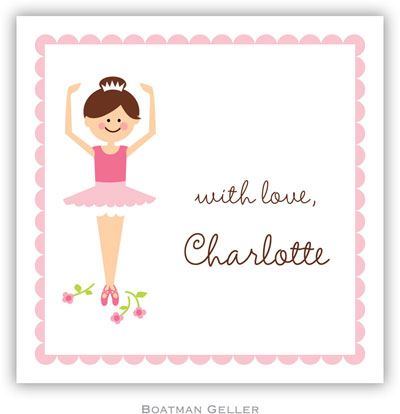 Gift Stickers by Boatman Geller - Ballerina