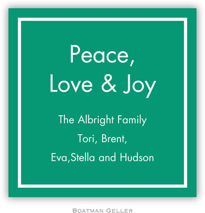 Gift Stickers by Boatman Geller - Classic Emerald Gift Stickers by Boatman Geller - Classic Emerald