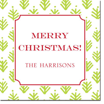 Gift Stickers by Boatman Geller - Sprig Lime Gift Stickers by Boatman Geller - Sprig Lime