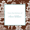 Create-Your-Own Gift Stickers by Boatman Geller (Chinoiserie)
