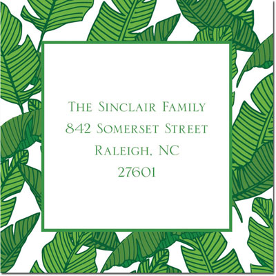 Gift Stickers by Boatman Geller - Banana Leaf Gift Stickers by Boatman Geller - Banana Leaf